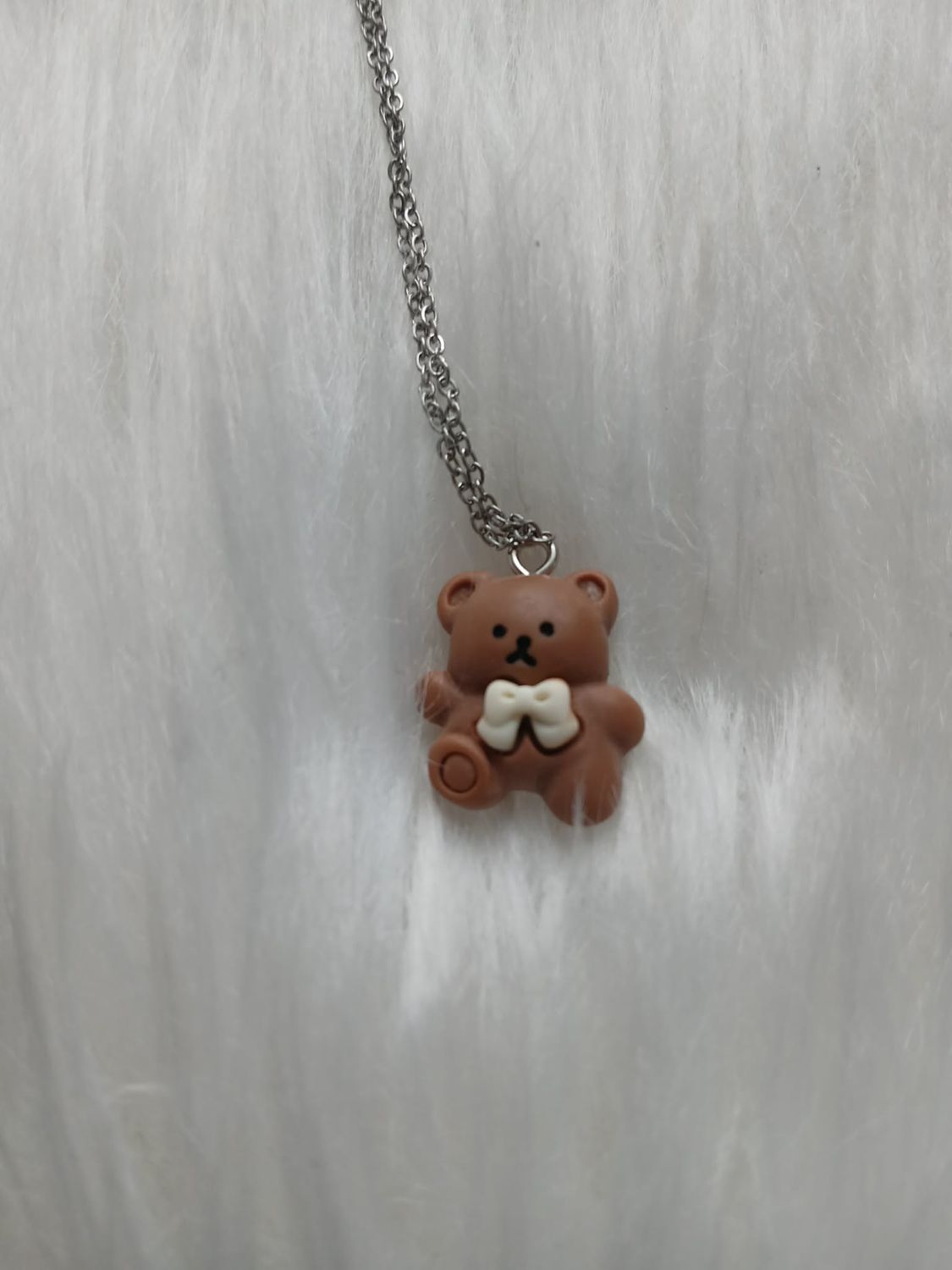 Wisiorki miśki z kokardą kolory