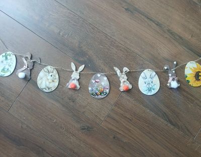 Girlanda zajączkowo pisankowa