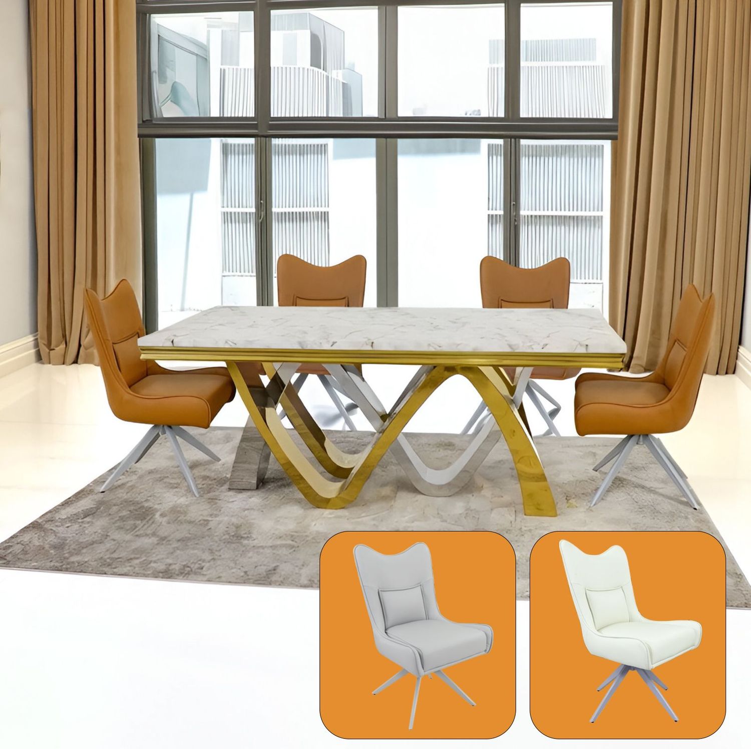 Helix Dining Set