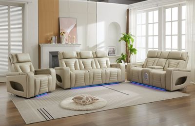 Kingvale Smart Recliner 3-Piece Lounge Suite Kingvale Smart Recliner 3-Piece Lounge Suite