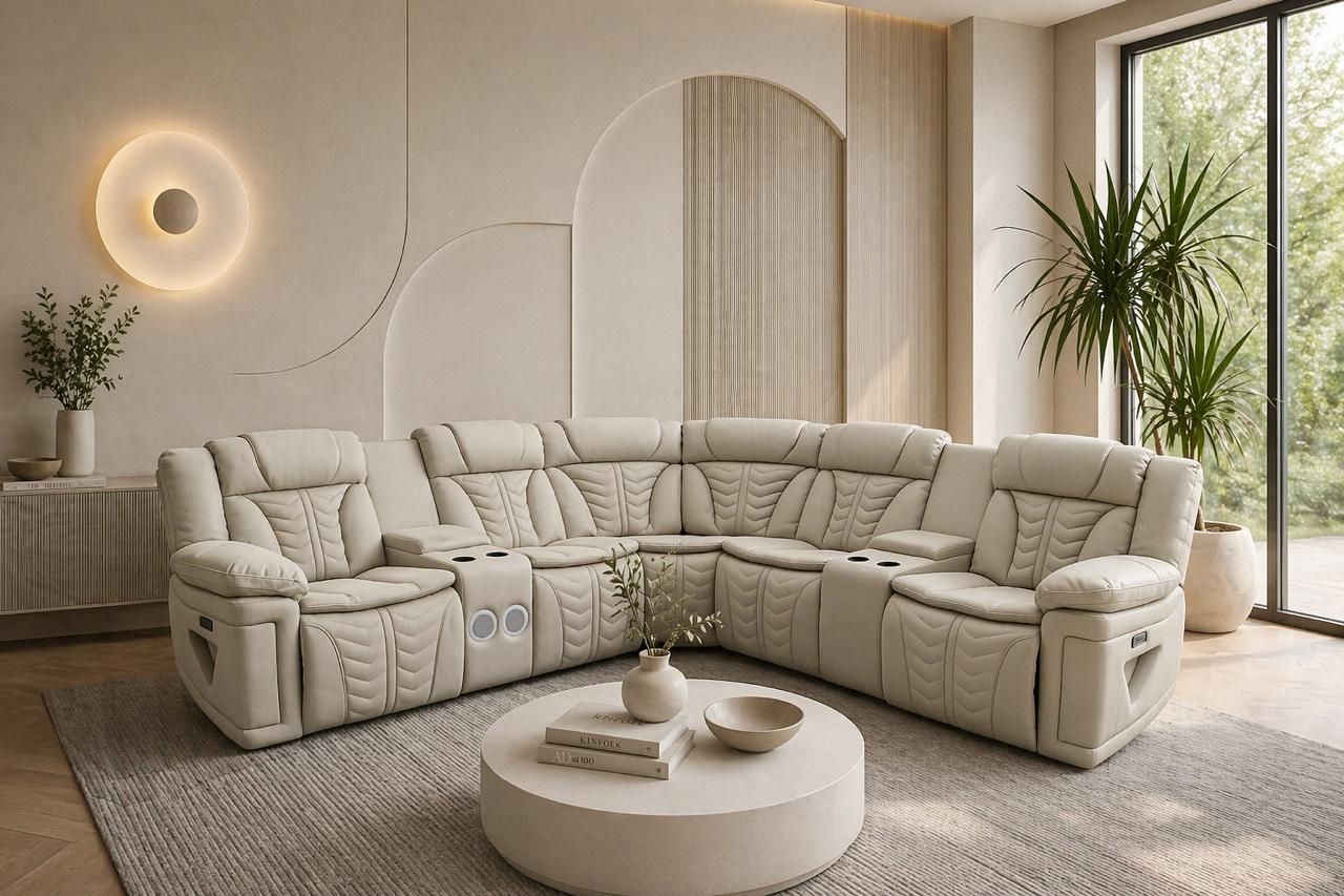 Gerad Smart Corner Recliner Couch