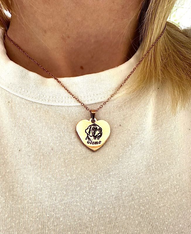 Herzanhänger (Gold/Silber/Rosegold)