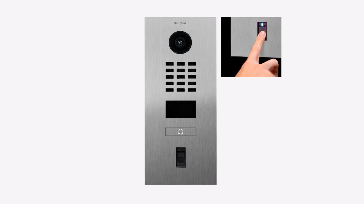 DoorBird D2101FV Wideodomofon IP do montażu podtynkowego