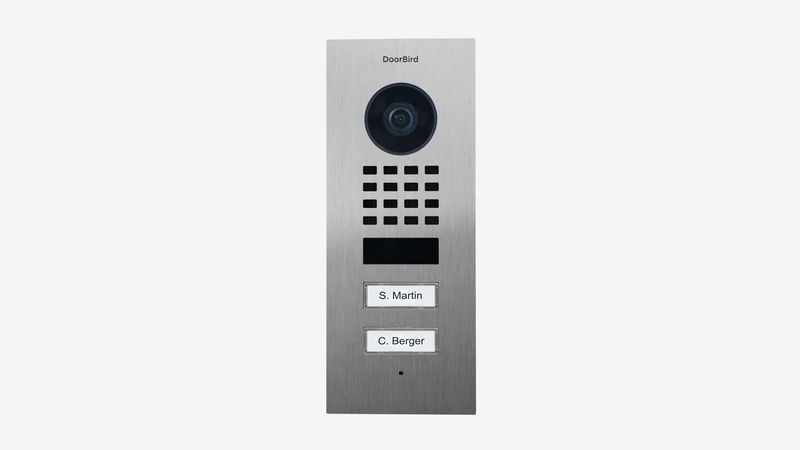 DoorBird D1102V Wideodomofon IP do montażu podtynkowego