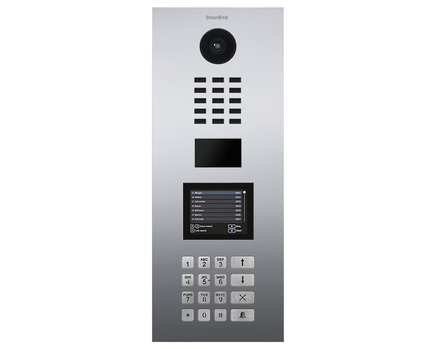 DoorBird D21DKV Wideodomofon IP do montażu natynkowego i podtynkowego