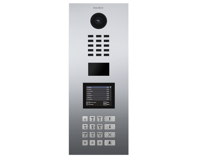 DoorBird D21DKV Wideodomofon IP do montażu natynkowego i podtynkowego