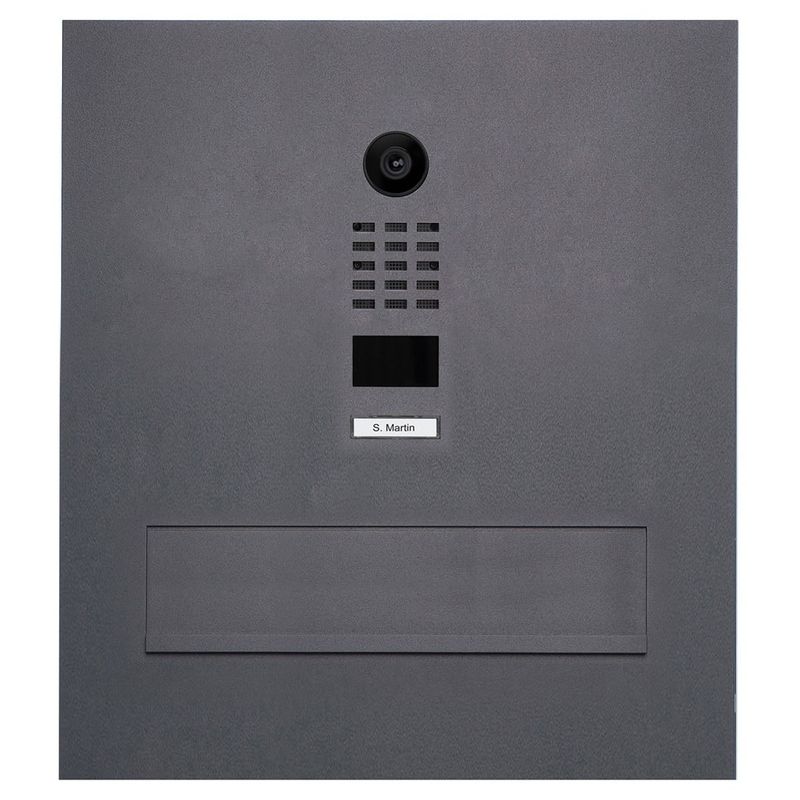 Skrzynka na listy DoorBird (BH 450x500mm) wykonana ze stali nierdzewnej przelotowa