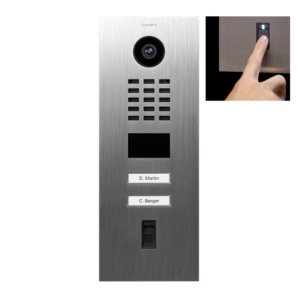 DoorBird D2102FV Wideodomofon IP do montażu podtynkowego