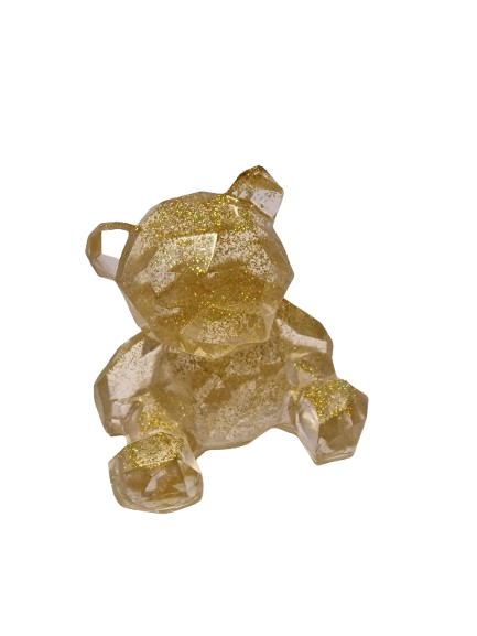 Nalle 3D Guld