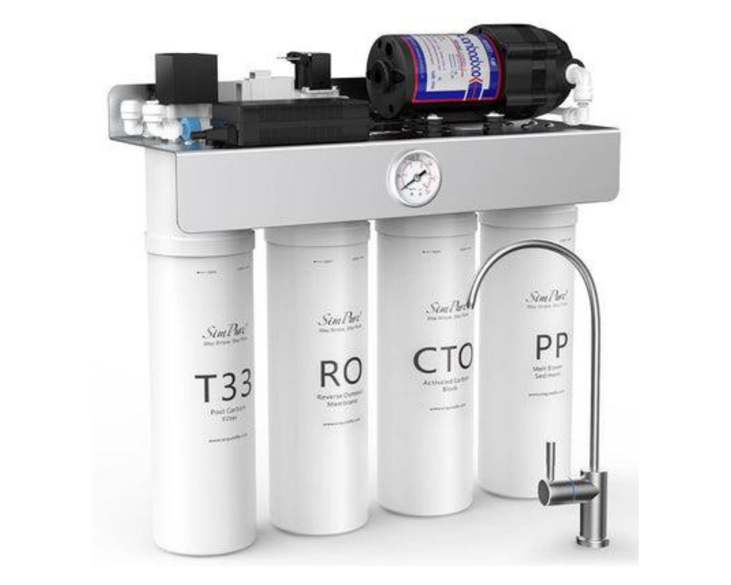 Sistema residencial de Ósmosis Inversa SimPure T1-400
