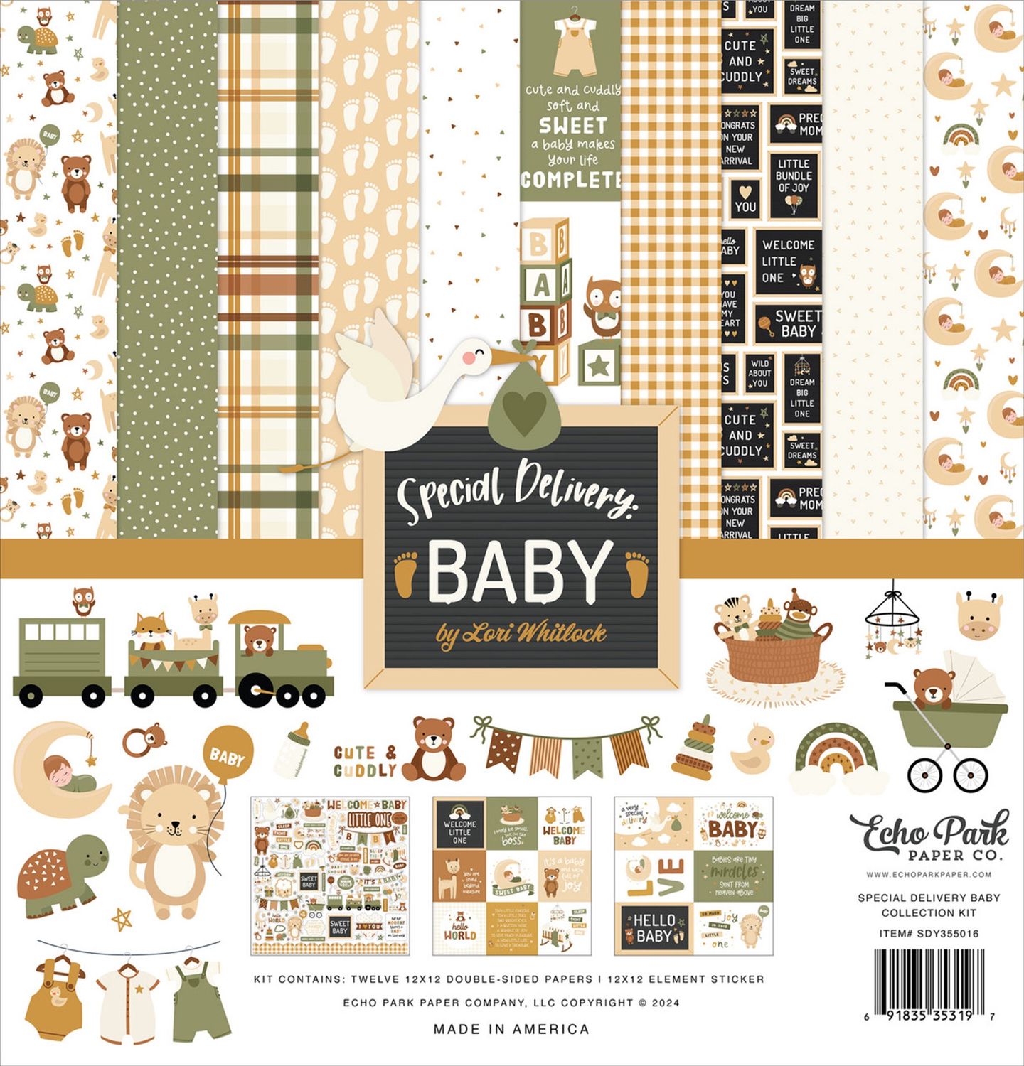 Special Delivery Baby Collection Kit