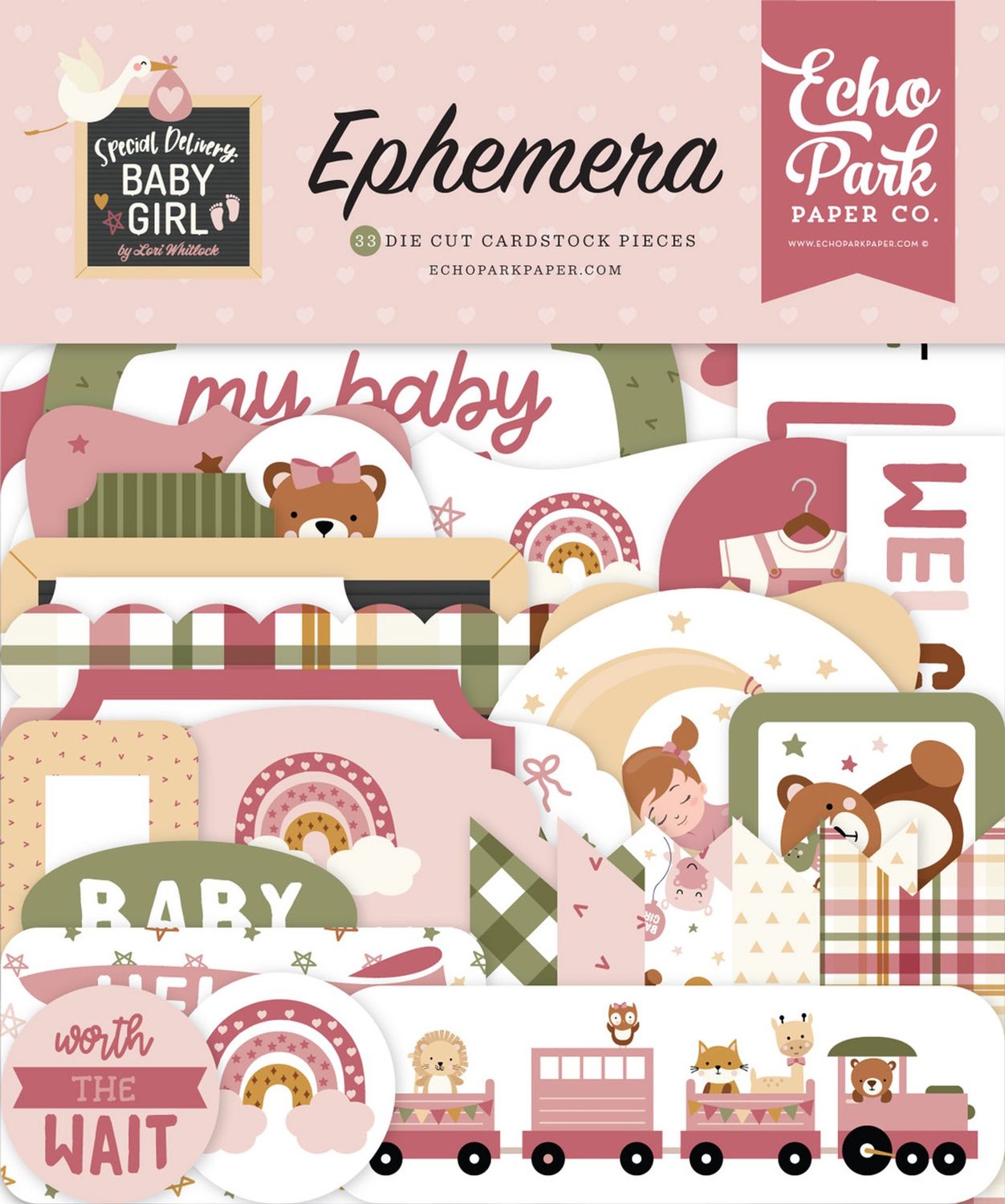 Special Delivery Baby Girl Ephemera
