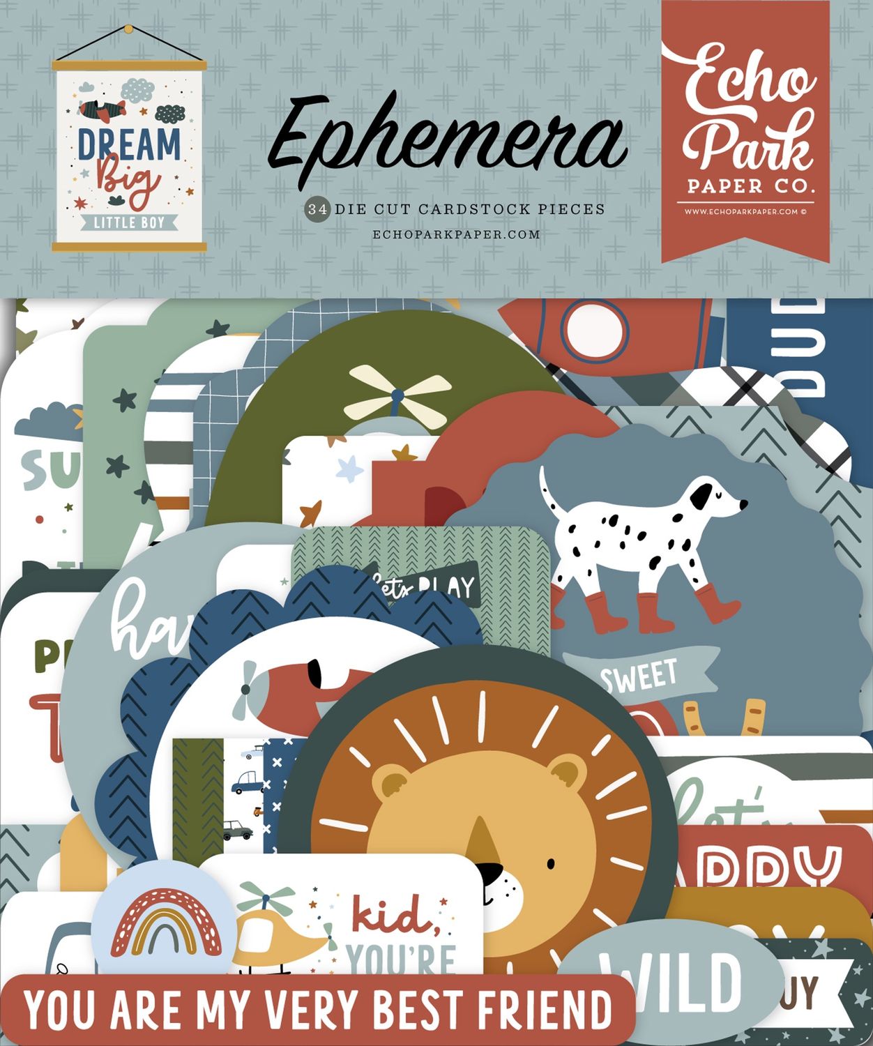 Dream Big Little Boy Ephemera