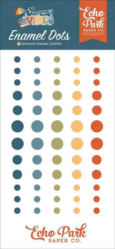 Summer Vibes Enamel Dots