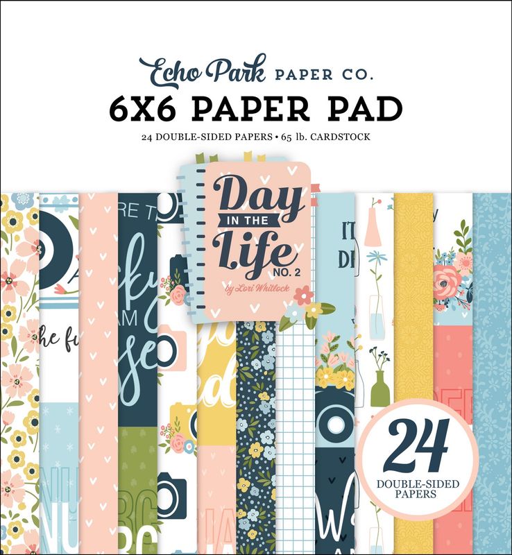 Day in the Life No.2 6x6 Paper Pad