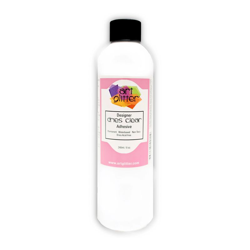 8 oz Designer Dries Clear Adhesive Glue