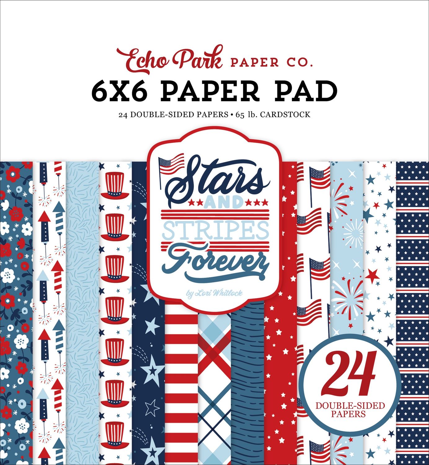 Fourth of July 6x6 Paper Pad