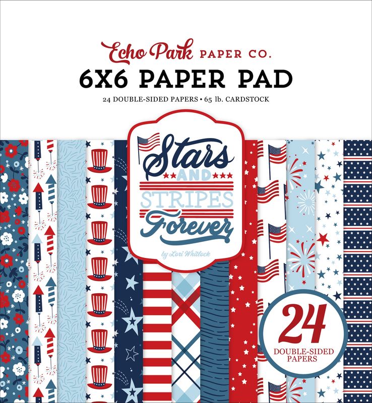 Fourth of July 6x6 Paper Pad