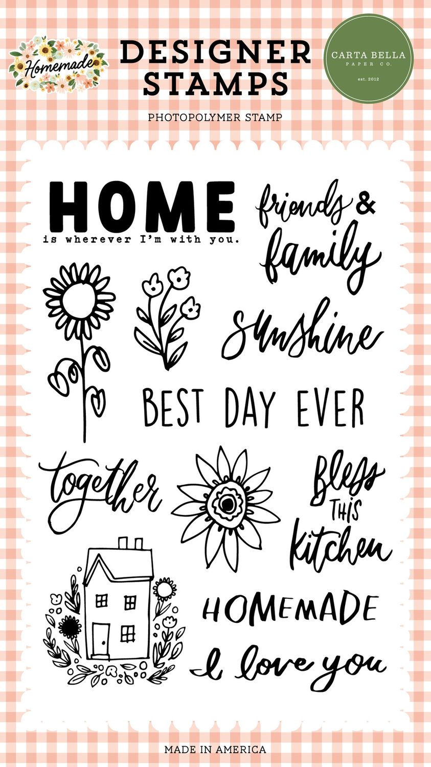 Homemade: Bless This Kitchen Stamp Set