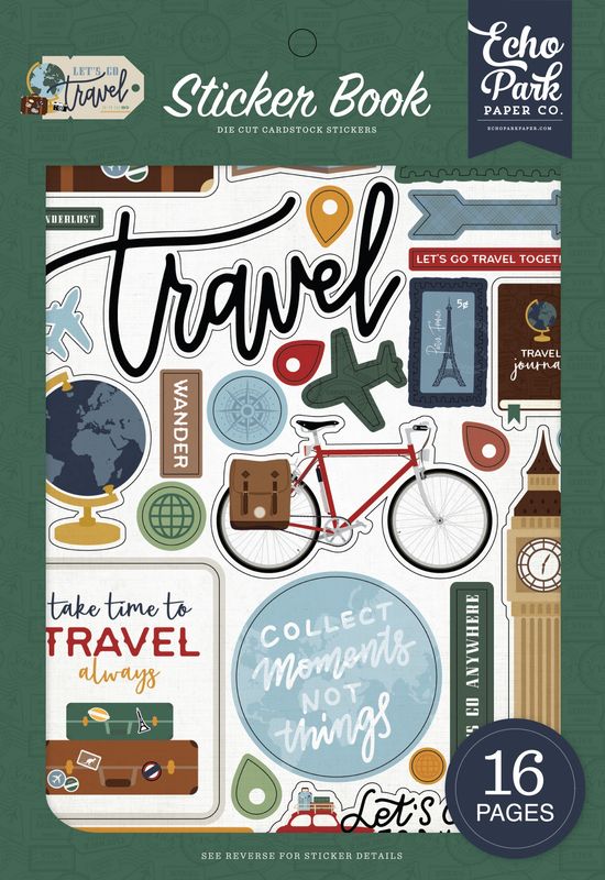 Let's Go Travel Sticker Book