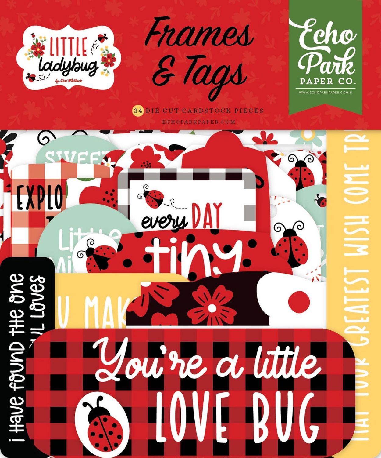 Little Ladybug Frames &amp; Tags