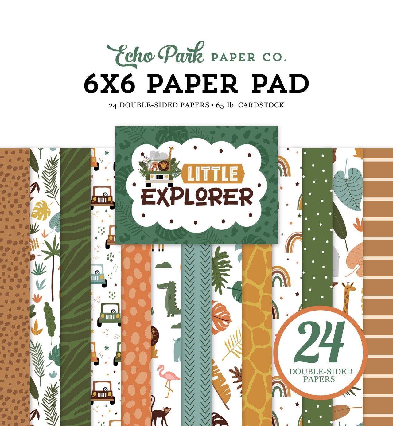 Little Explorer 6x6 Paper Pad