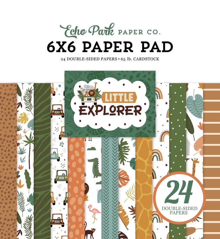Little Explorer 6x6 Paper Pad