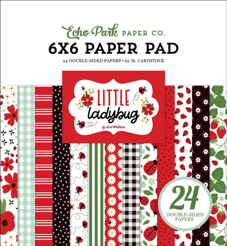 Little Ladybug   6x6 Paper Pad