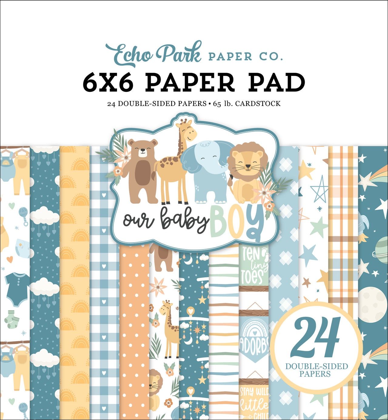 Our Baby Boy 6X6 Paper Pad