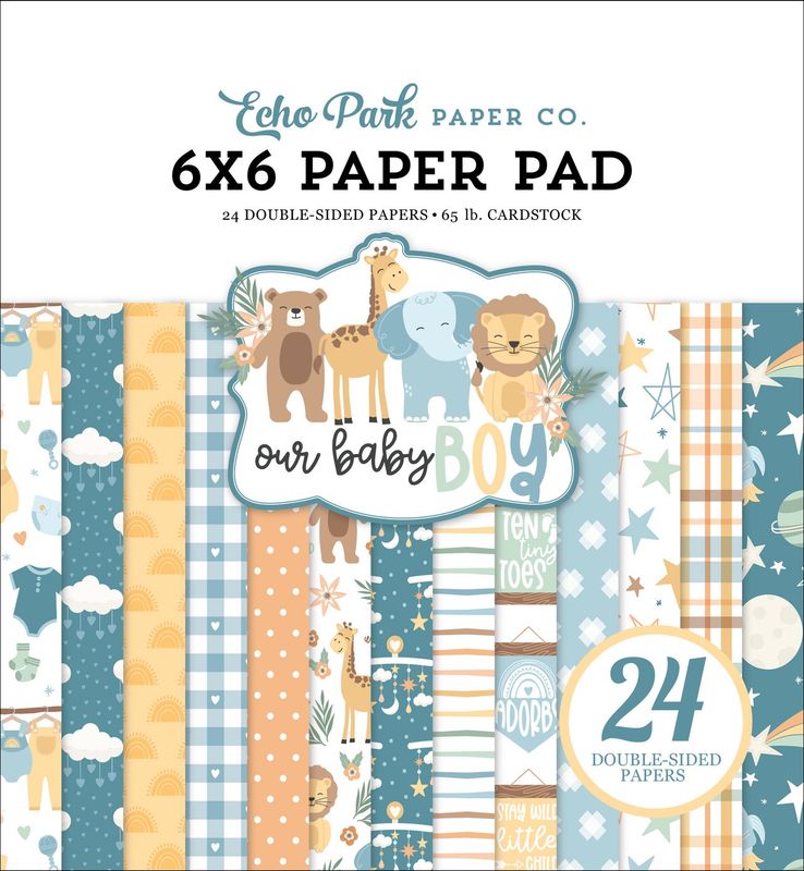 Our Baby Boy 6X6 Paper Pad