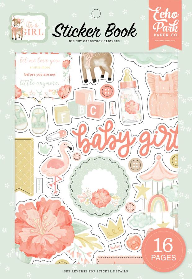 It's A Girl Sticker Book