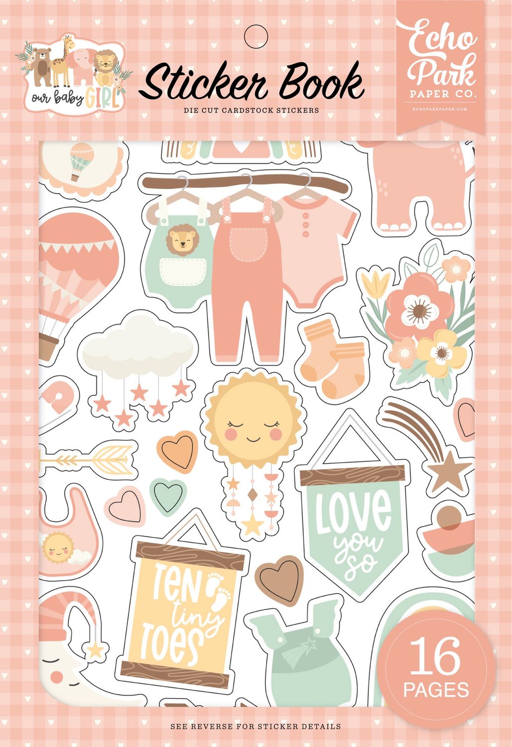 Our Baby Girl Sticker Book