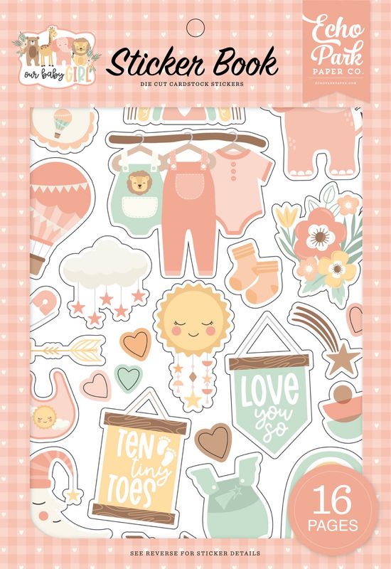 Our Baby Girl Sticker Book