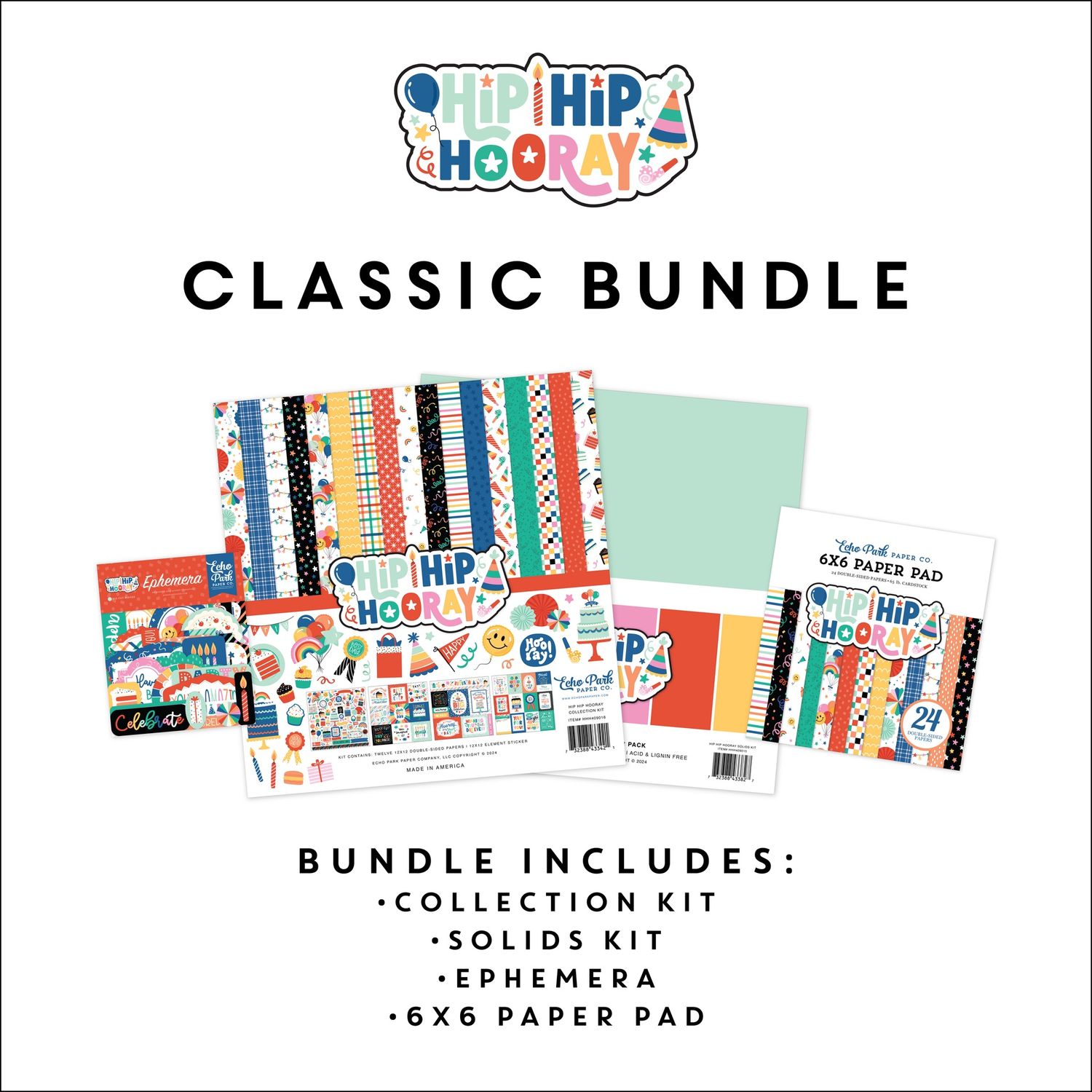 Hip Hip Hooray classic Bundle