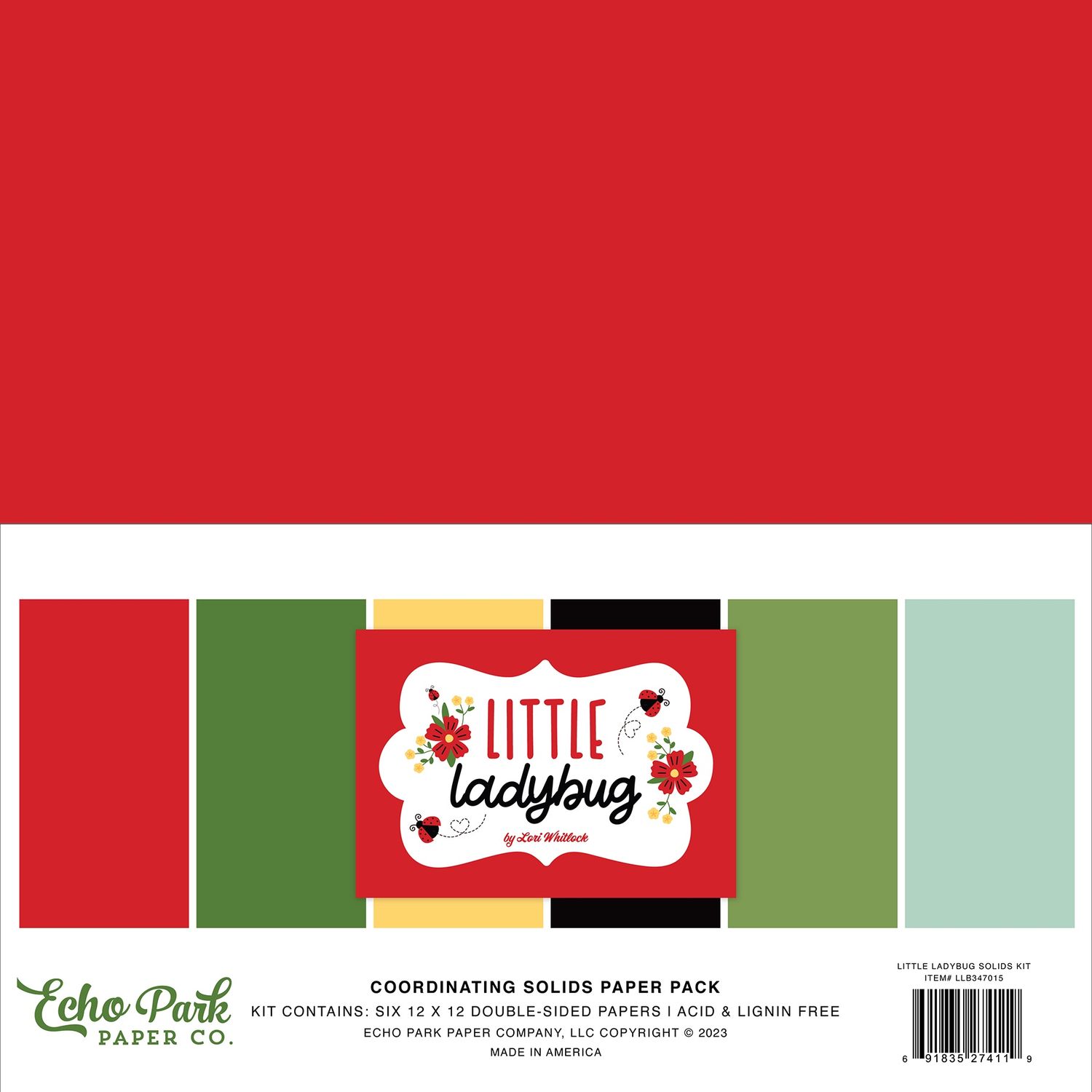 Little Ladybug  Solids Kit