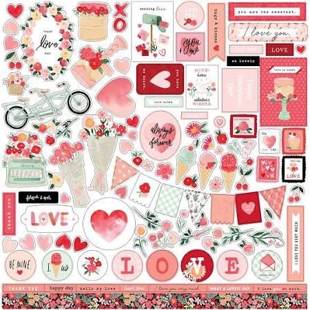 My Valentine Element Sticker