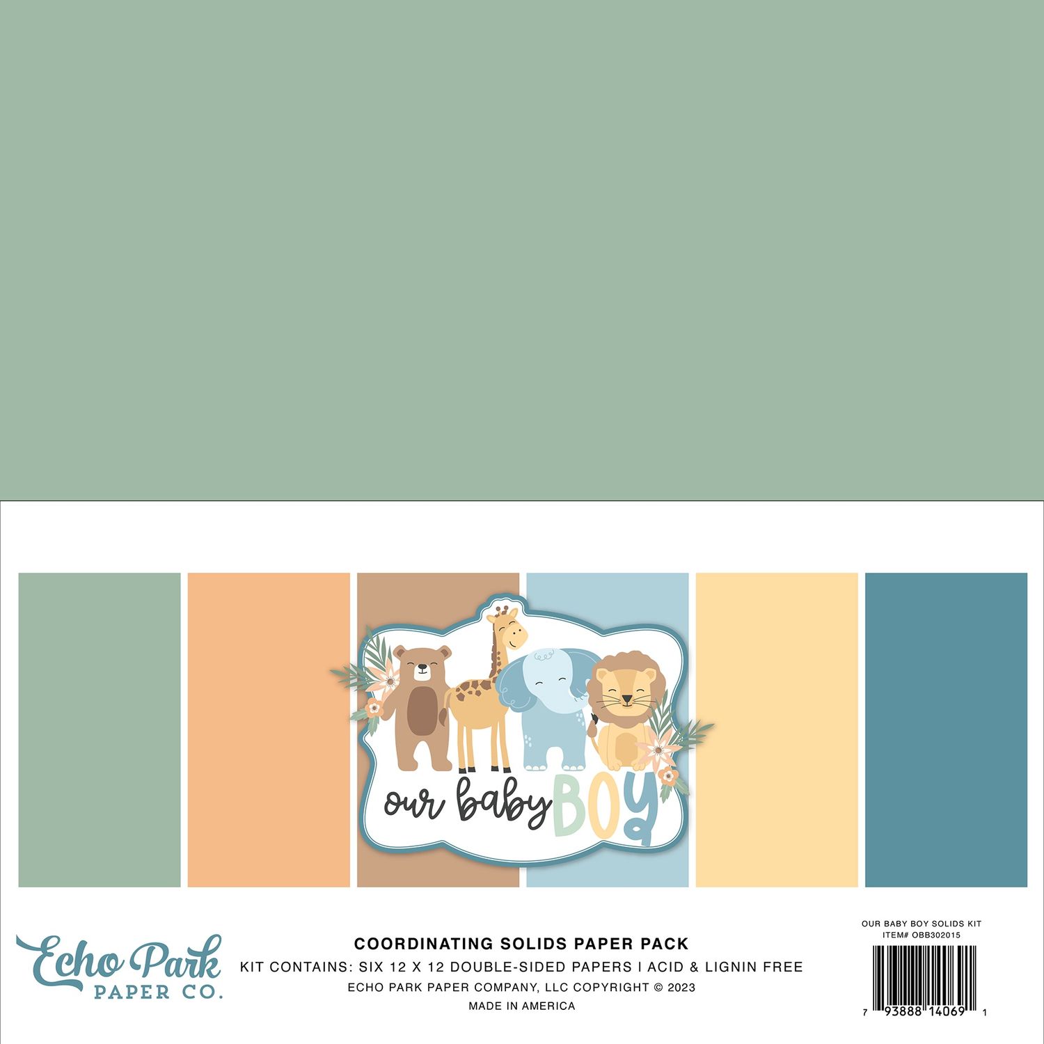 Our Baby Boy Solids kit