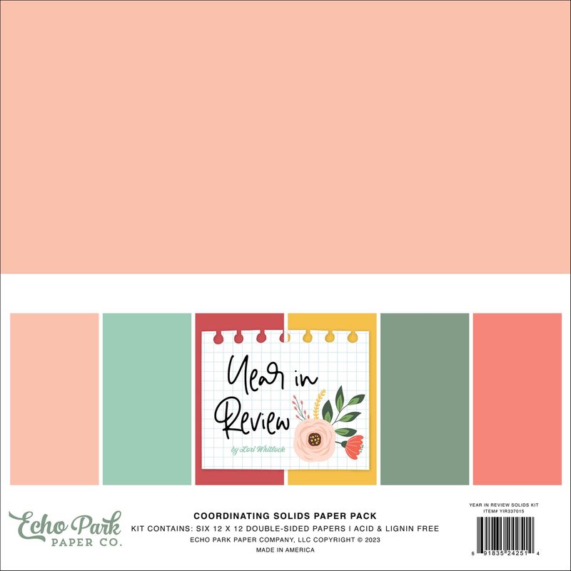 Year in Review Solids Kit