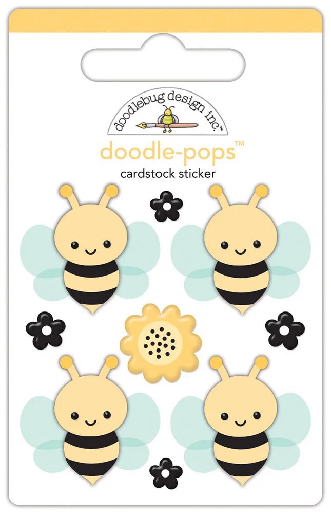 Busy Bees Doodle-Pops