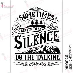 Dress My Craft Transfer Me Sheet A4 Silence