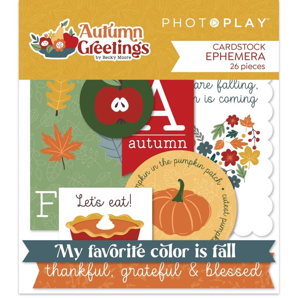 Autumn Greetings Ephemera