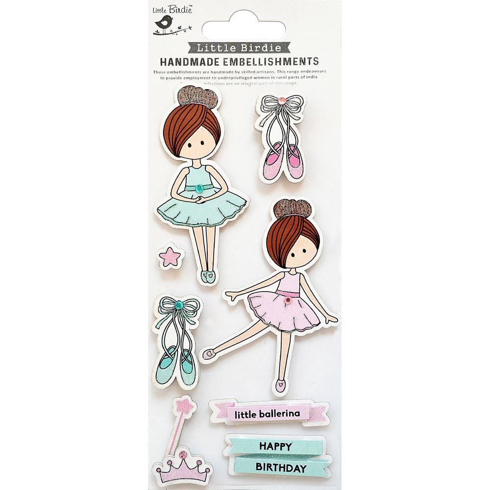 Little Ballerina Embellishments