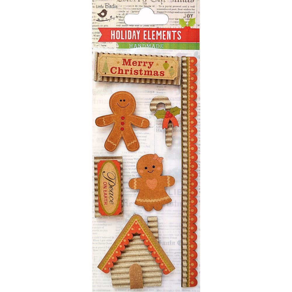 Christmas Peace On Earth Embellishments