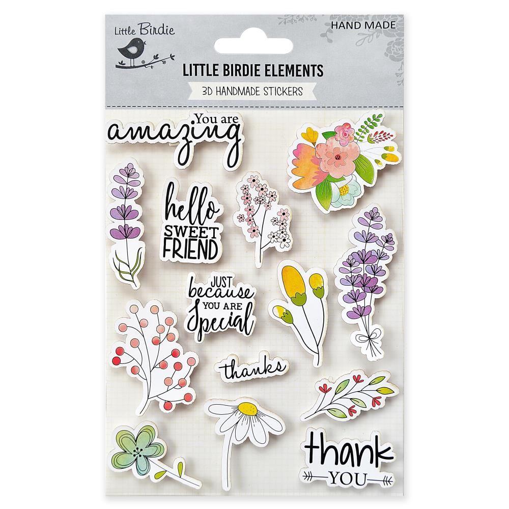 Floral Wishes Embellishments