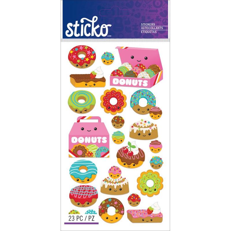 Donut Character Stickers