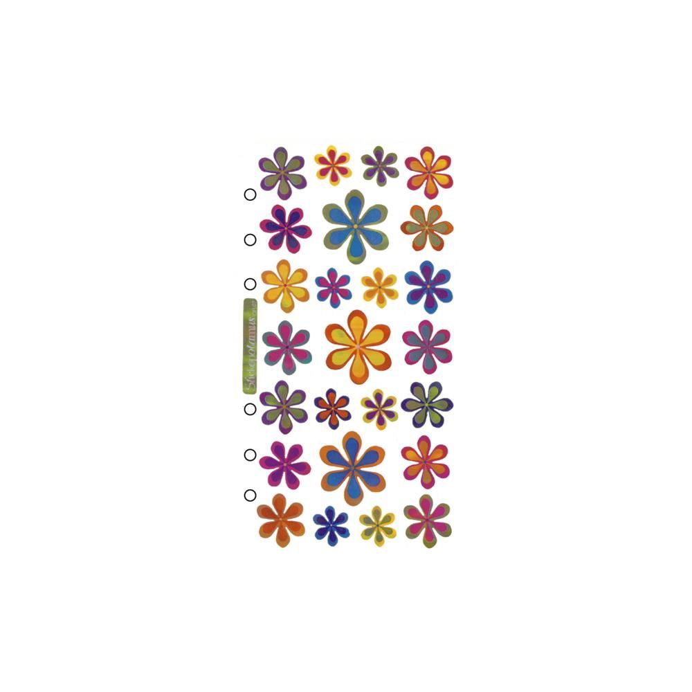 Funky Flower Stickers