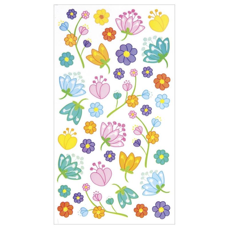 Floral Jubilee Stickers