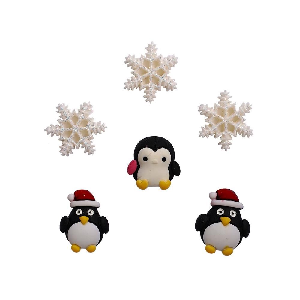 Winter Waddlers Embellishments