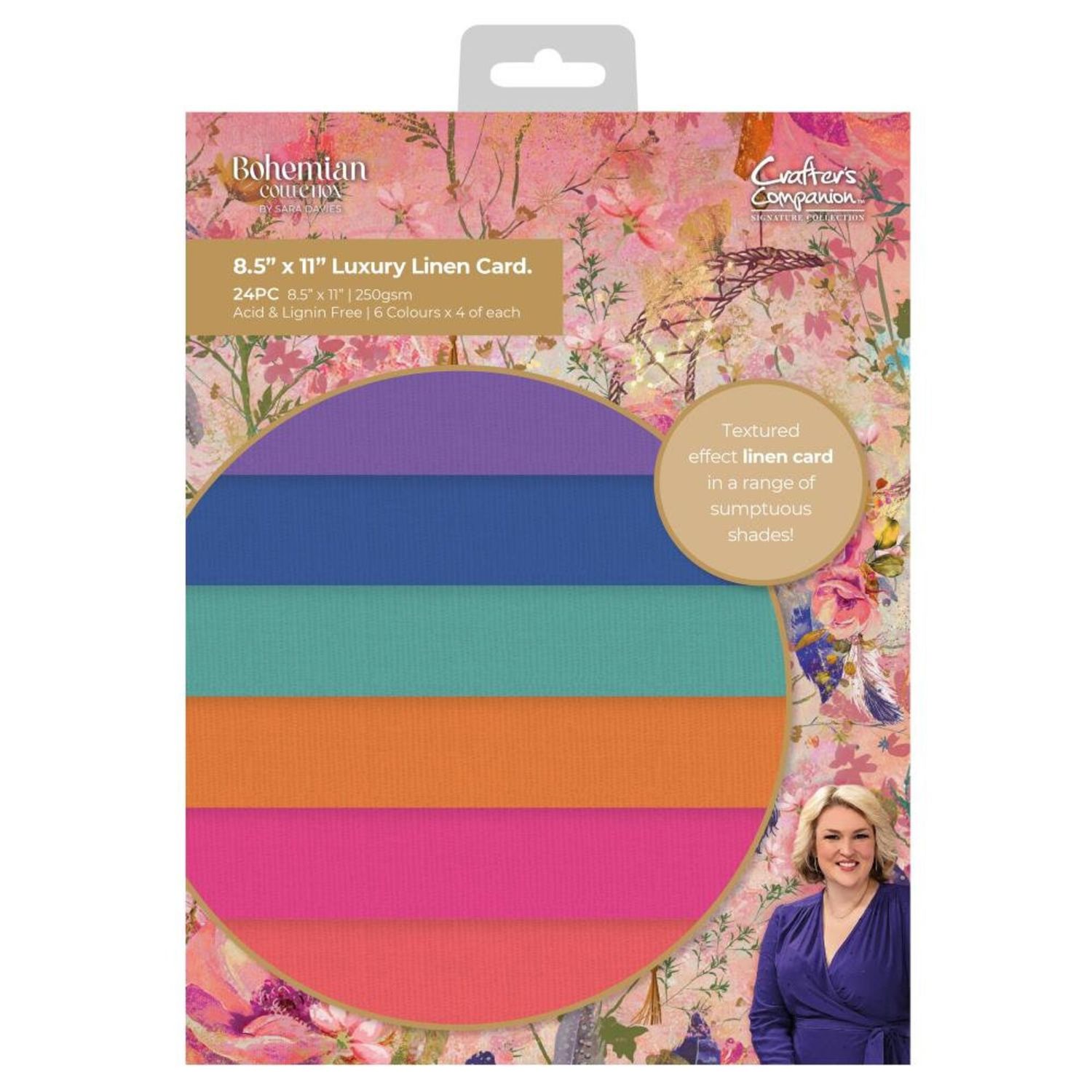 Bohemian Collection Linen Cardstock