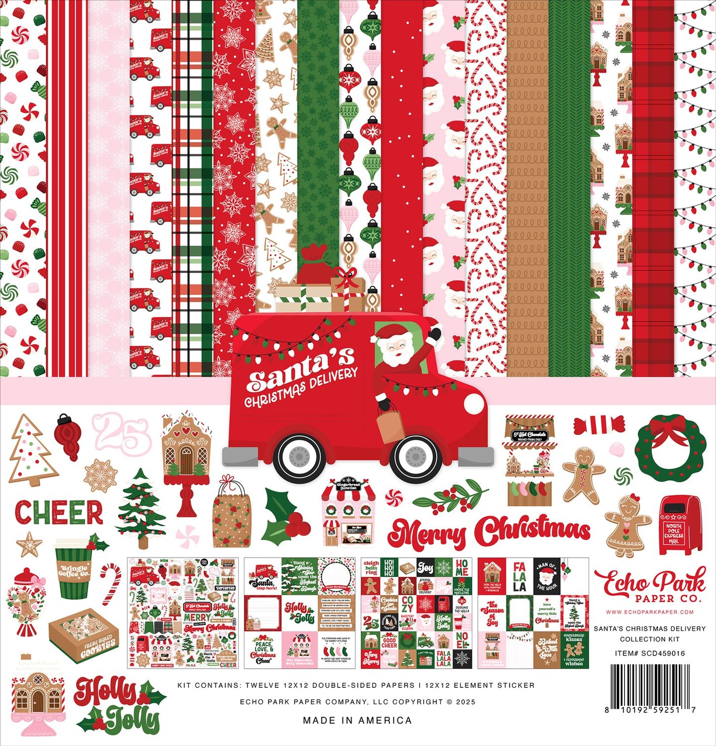 Santa's Christmas Delivery Collection Kit